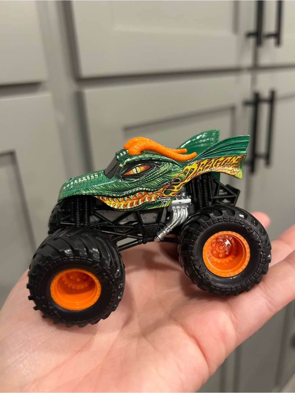Lot of 4 Hot Wheels Monster Trucks die-casts